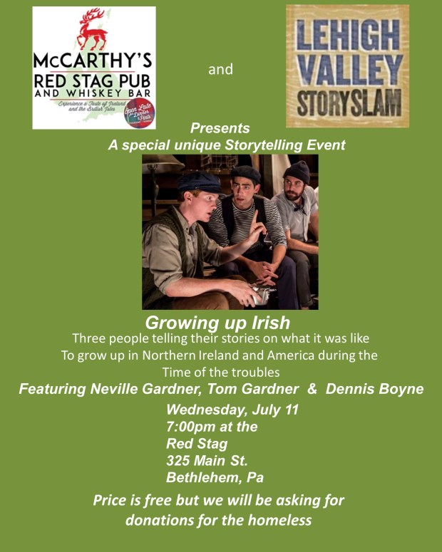 growing up irish poster